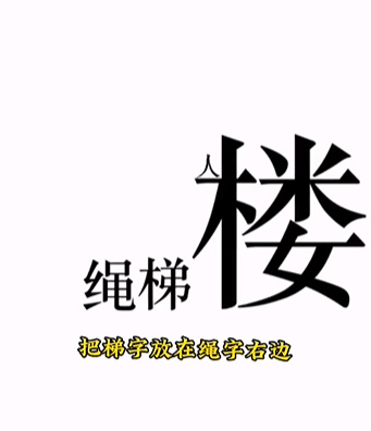 《文字的力量》第十一关下楼通关攻略