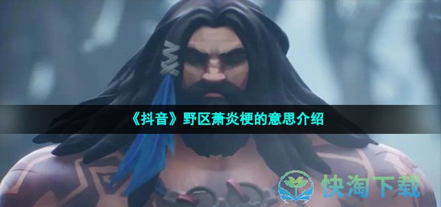 《抖音》野区萧炎梗的意思介绍
