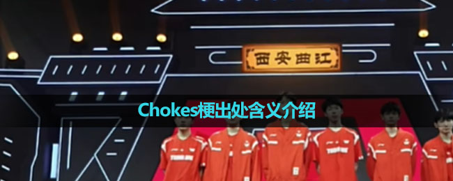 《抖音》Chokes梗出处含义介绍