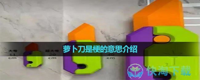 《抖音》萝卜刀梗的意思介绍