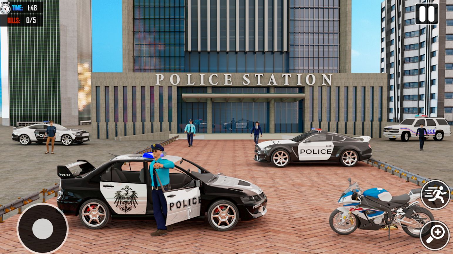 警车特技司机3D截图(2)