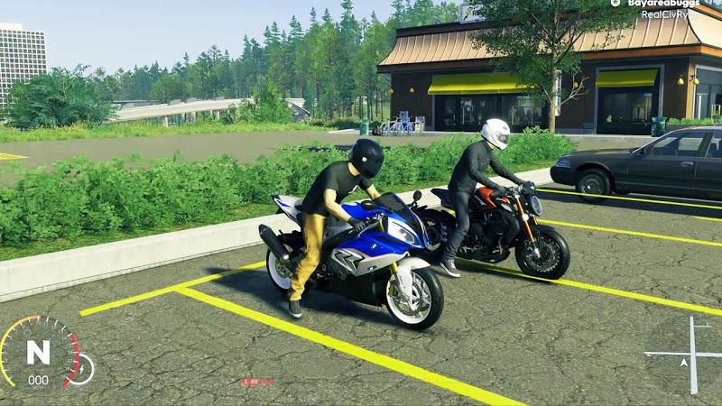 摩托骑手交通比赛3d截图(2)