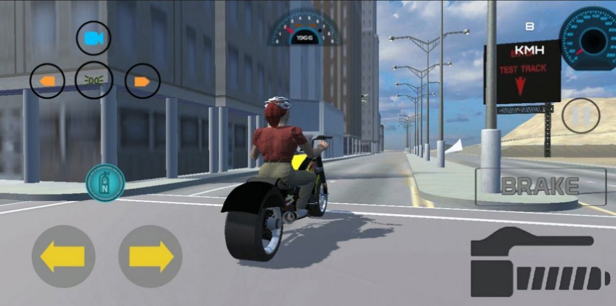 城市摩托模拟驾驶3D截图(4)