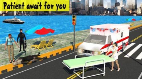城市救护车驾驶截图(1)