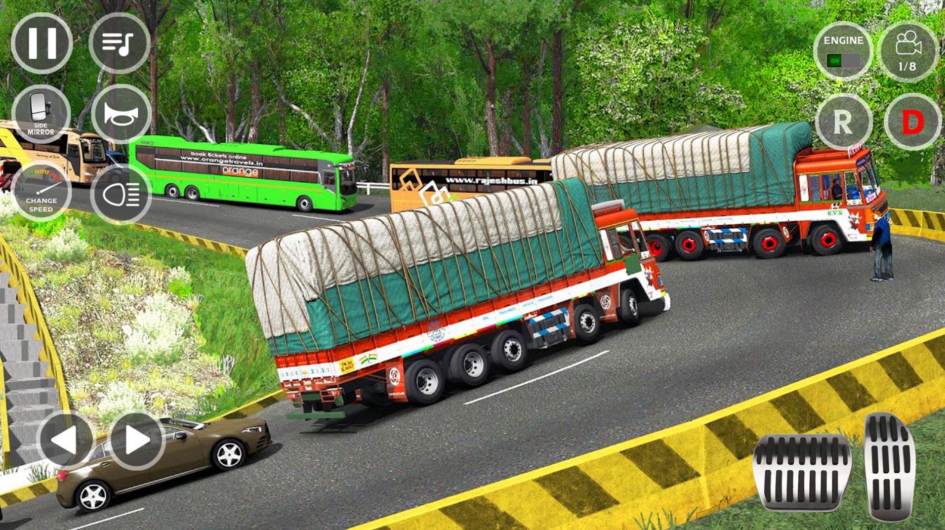 欧洲货物卡车驾驶模拟器截图(2)