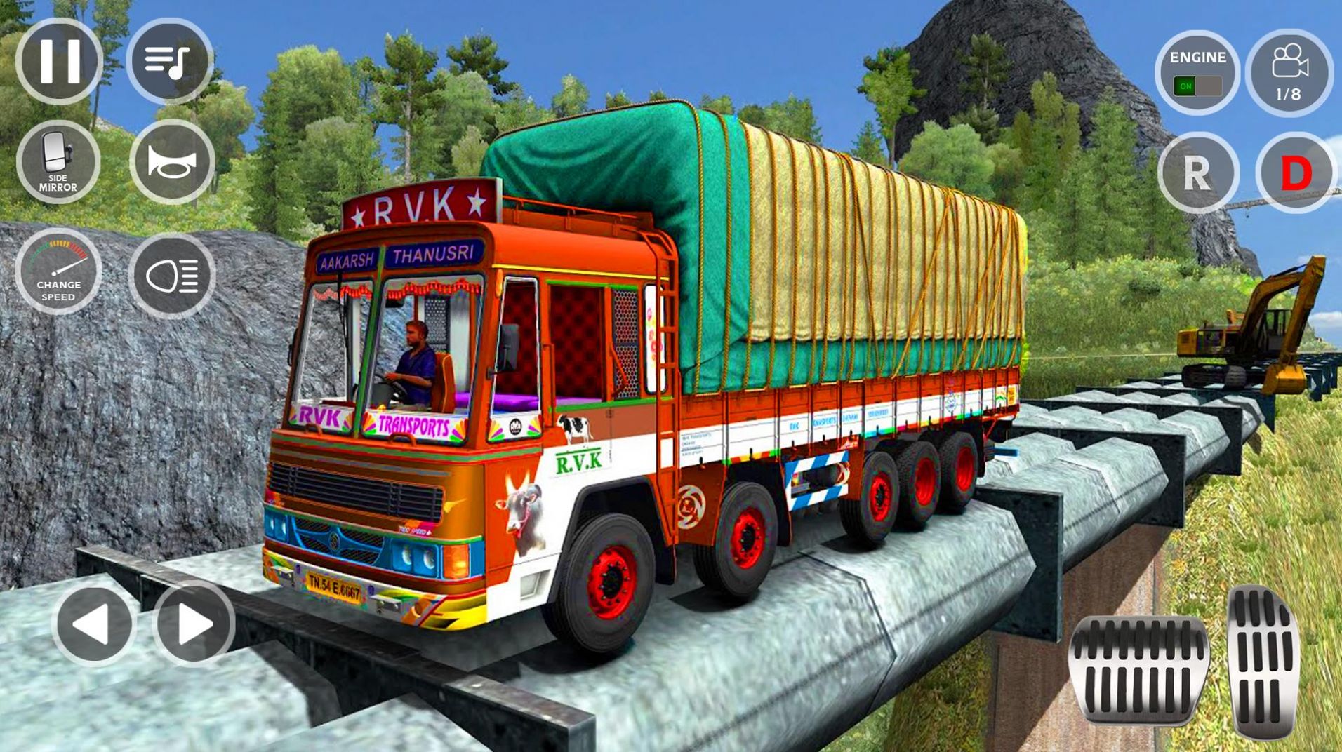 欧洲货物卡车驾驶模拟器截图(3)