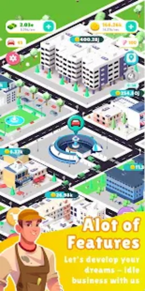 出租车公司模拟城市截图(2)