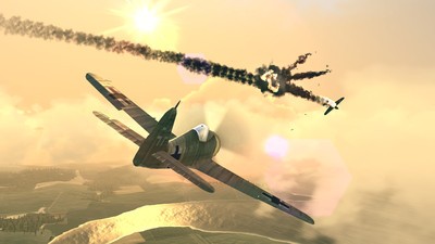 二战战机空中混战截图(2)