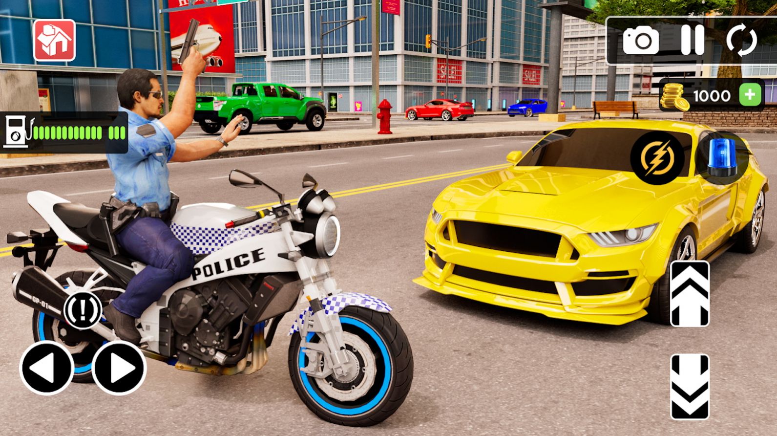 警察驾驶摩托车截图(3)