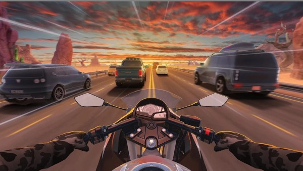 热血摩托车竞速截图(4)