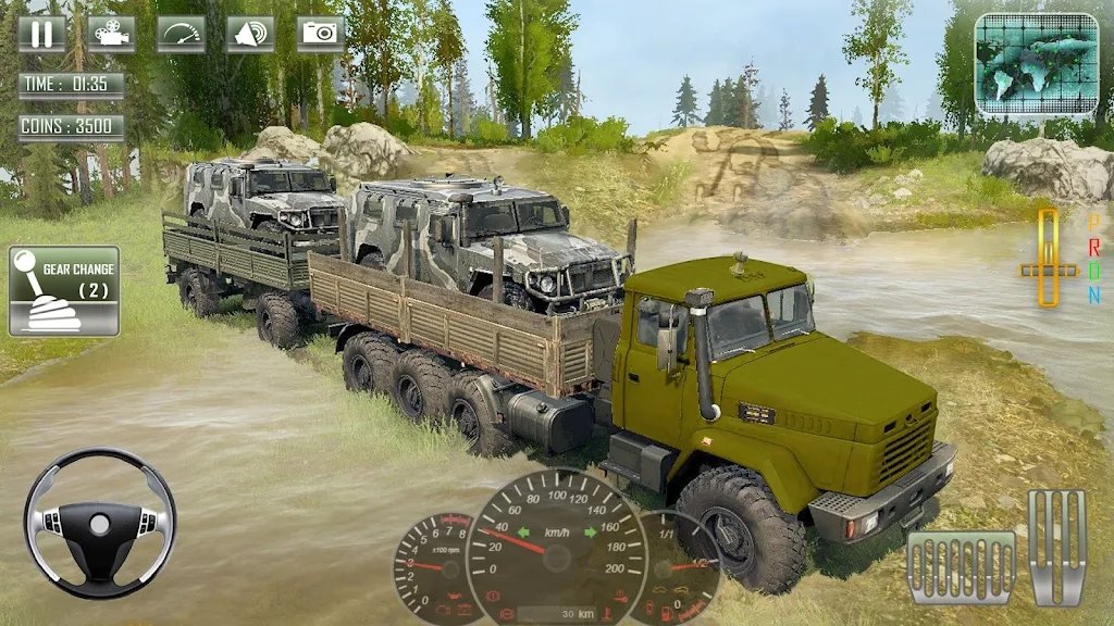 俄罗斯军用卡车驾驶截图(3)