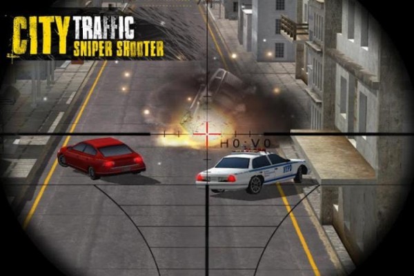 城市交通狙击手射击截图(3)