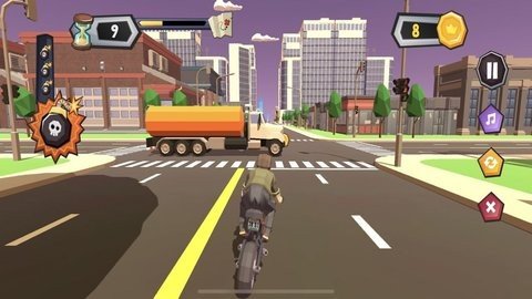 混乱交通摩托车骑士截图(2)