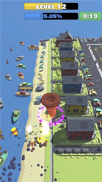 龙卷风摧毁城市3D截图(3)