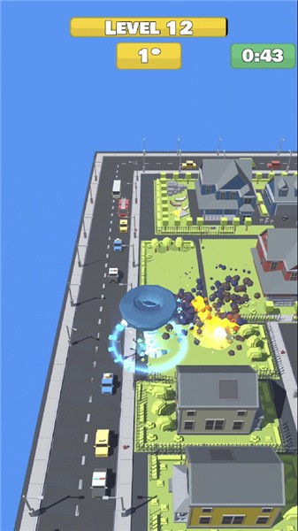 龙卷风摧毁城市3D截图(4)