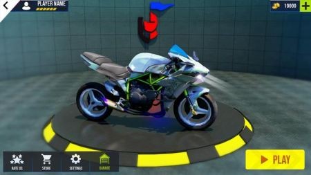 摩托交通赛车3D截图(2)