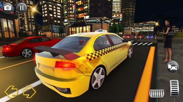 跑车出租车模拟器截图(4)