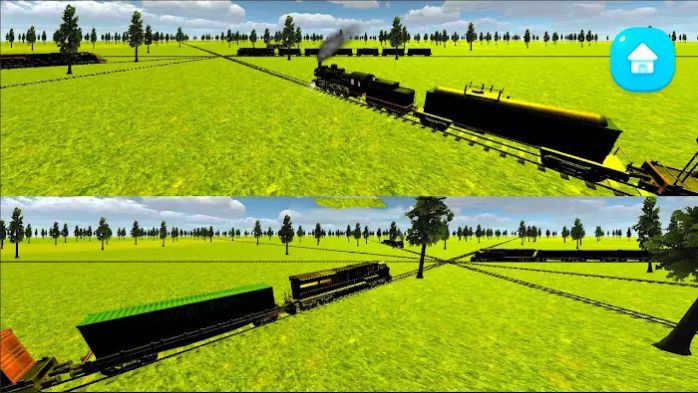 火车碰撞铁路模拟截图(3)
