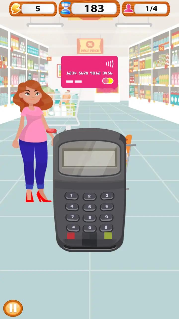 超市收银员模拟器截图(1)