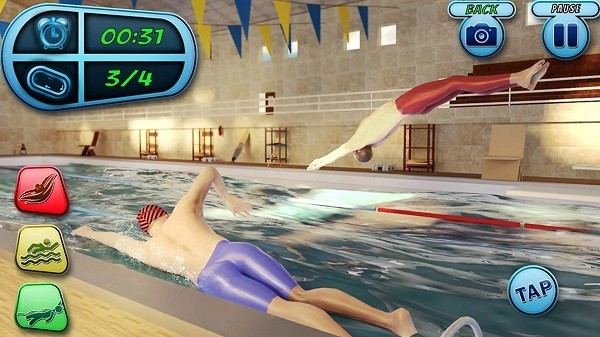模拟游泳截图(1)