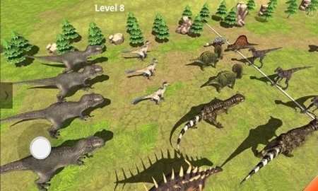 恐龙战争模拟器截图(1)