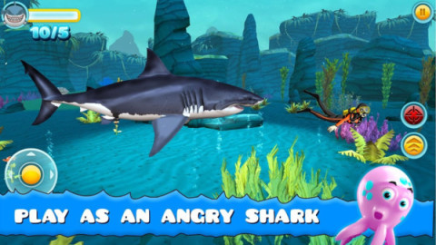 大鲨鱼进食截图(2)