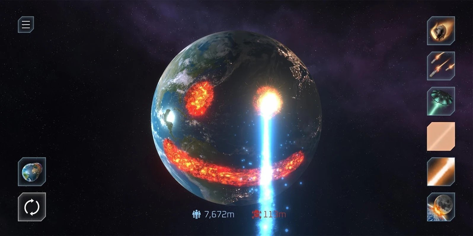 地球爆炸模拟截图(1)