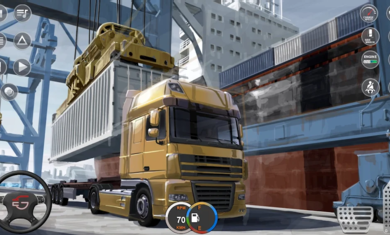 欧洲城市卡车模拟器截图(1)