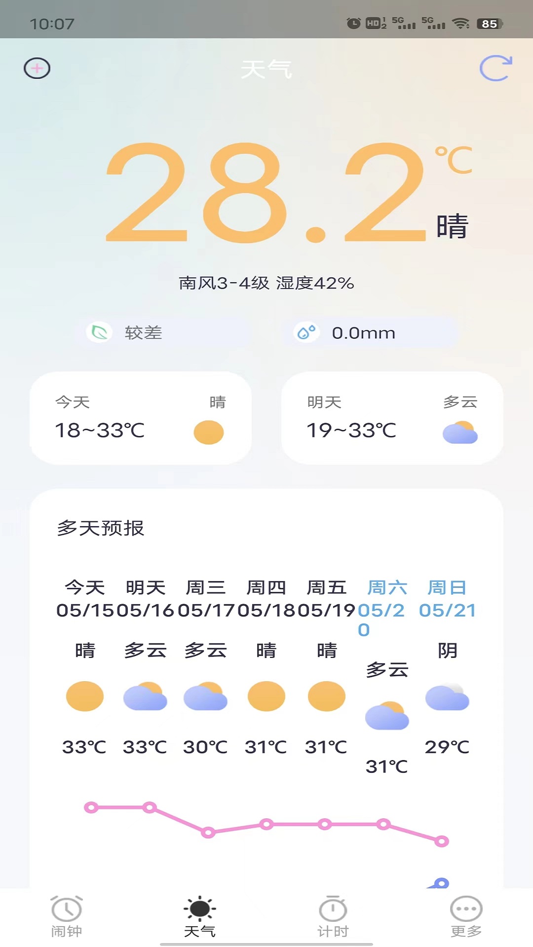 荣星闹钟截图(3)