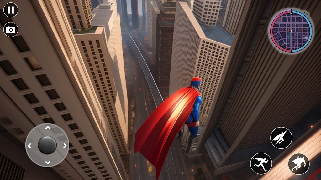 超级英雄飞行救援城市截图(2)