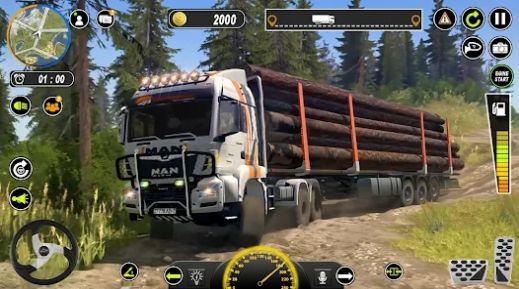 泥卡车货物模拟器截图(3)
