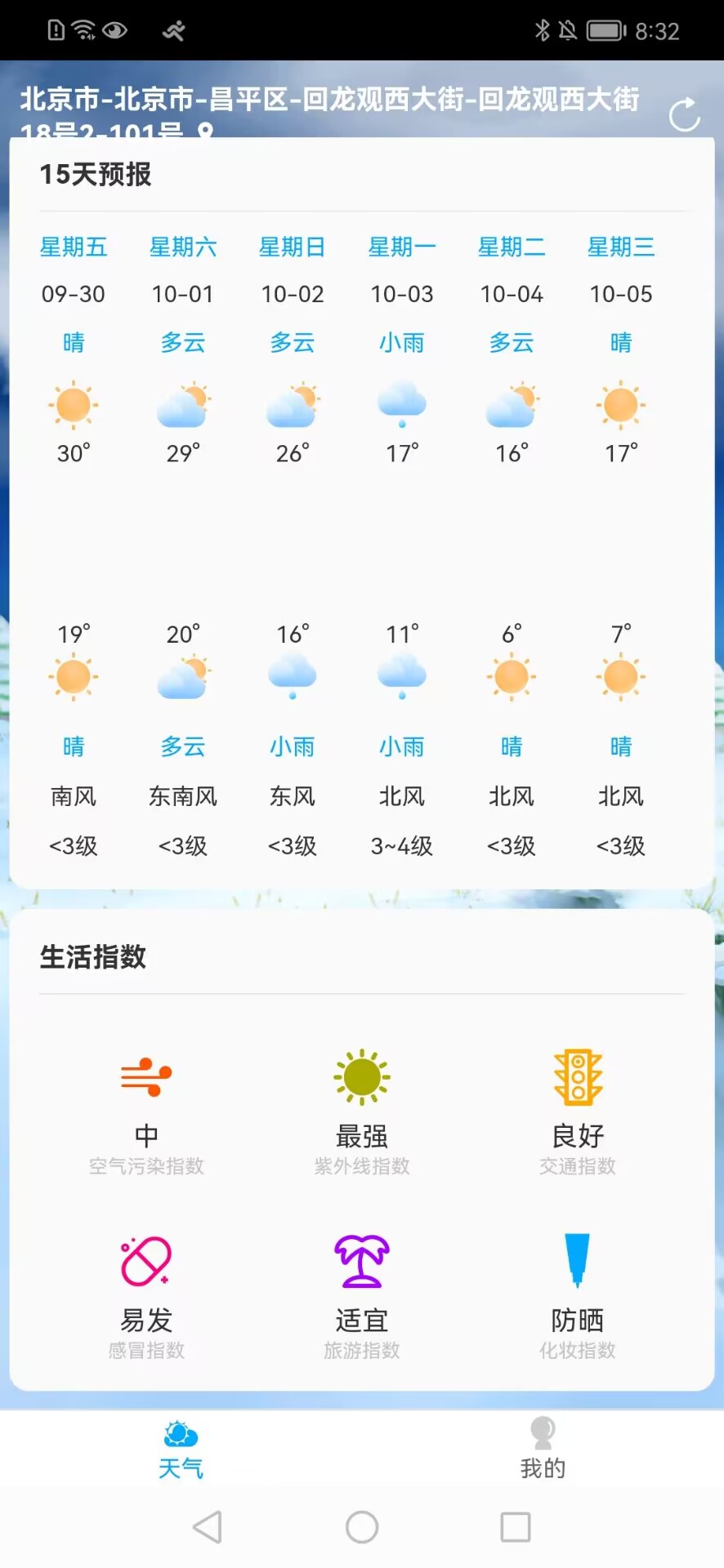 朝阳天气截图(1)