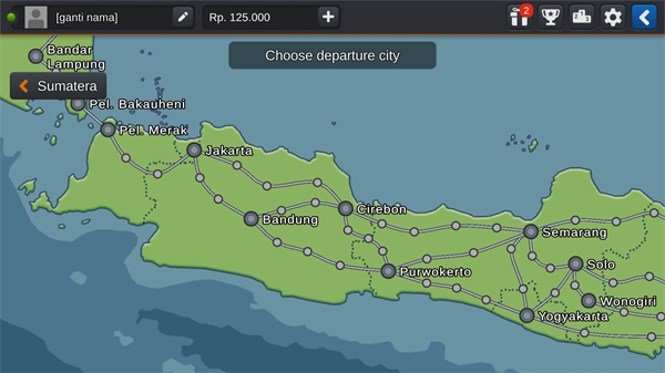 印尼巴士模拟器1.8版截图(1)