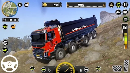 货运泥卡车模拟器截图(3)