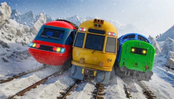 雪地上坡火车驾驶模拟截图(1)