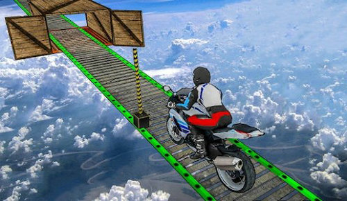 摩托车空中赛道截图(1)