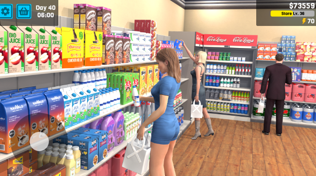 超市管理模拟器截图(1)