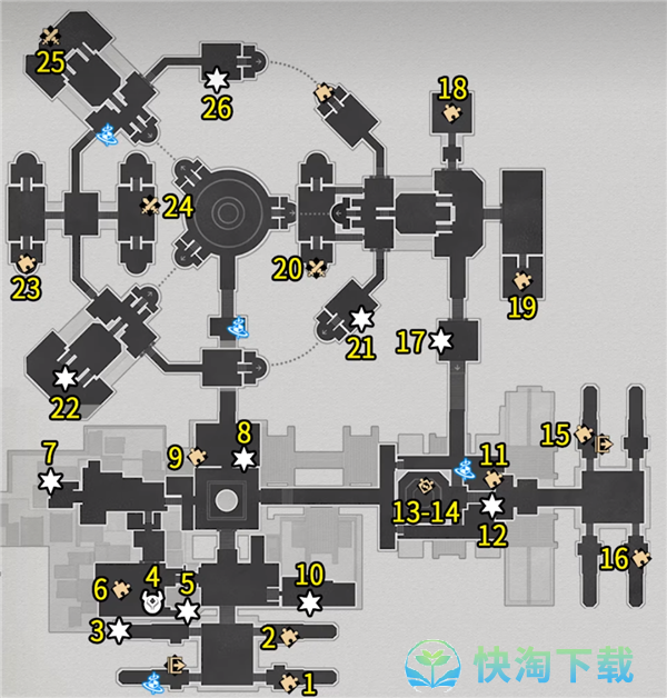 《崩坏：星穹铁道》仙舟罗浮太卜司宝箱位置