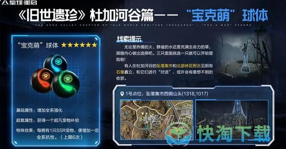 《星球重启》杜加河谷旧世遗珍位置大全