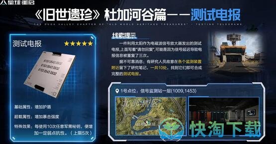 《星球重启》杜加河谷旧世遗珍位置大全