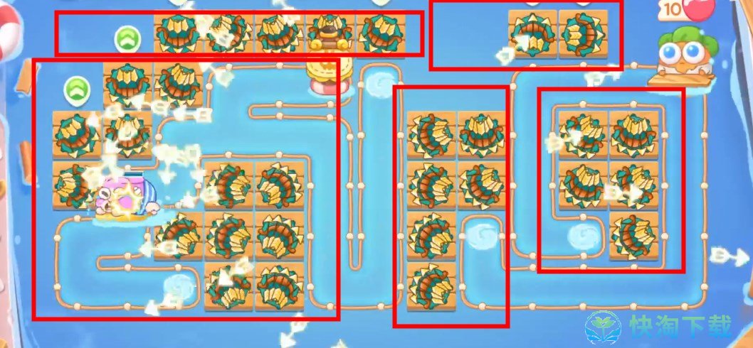 《保卫萝卜4》暖暖汤泉第一关通关攻略