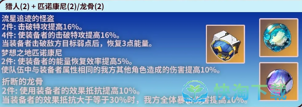 《崩坏星穹铁道》1.6版本阮梅遗器推荐